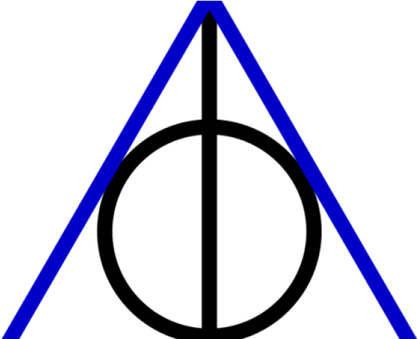 Harry Potter Clipart Fandom - Triangle With A Circle (640x480)