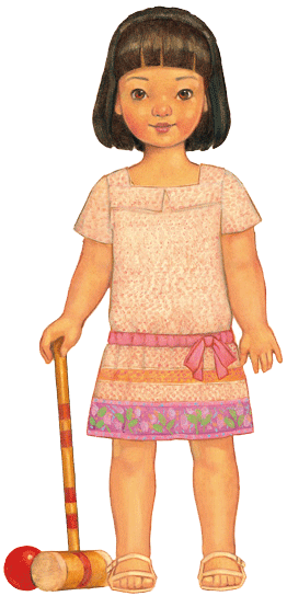 Baby Girls Green Spotty Linen Shorts With Bow, Nanos, - Oliver + S Patterns-croquet Dress (262x544)