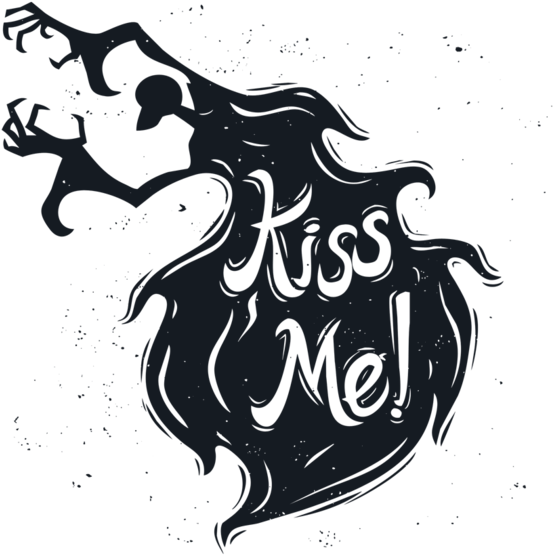 Harry Potter - T-shirt - Bunkieshop Dementor - Kiss Me T Shirt & Hoodie (630x630)