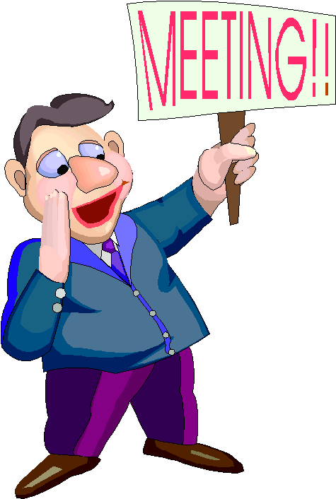 Member Meeting Cliparts - Meeting Clip Art (490x750)