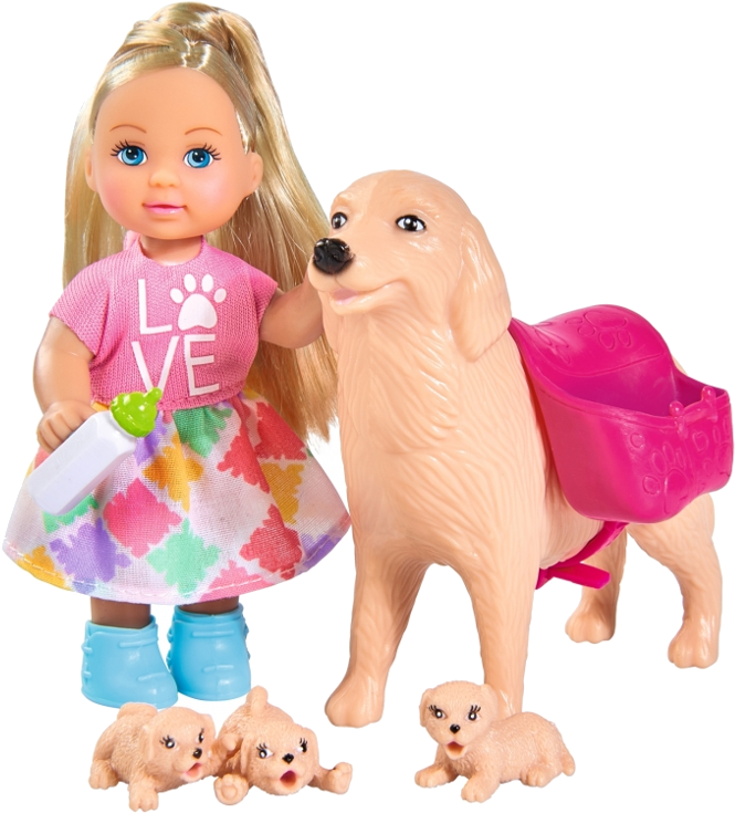 Buy Doll Simba Evi Love Dog Sitter 105733072 Elkor - Evi Love Evi Dog Sitter Doll (800x800)