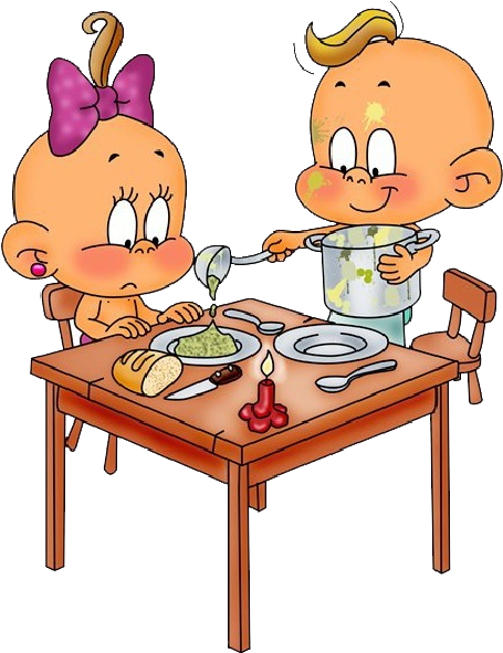 Funny Baby Girl And Boy - Buona Cena Animata (600x600)