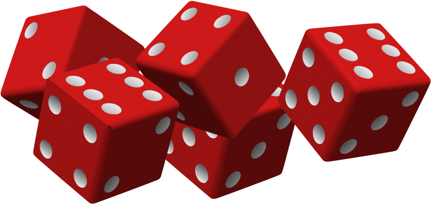 Casino Dice Clip Art (888x419)