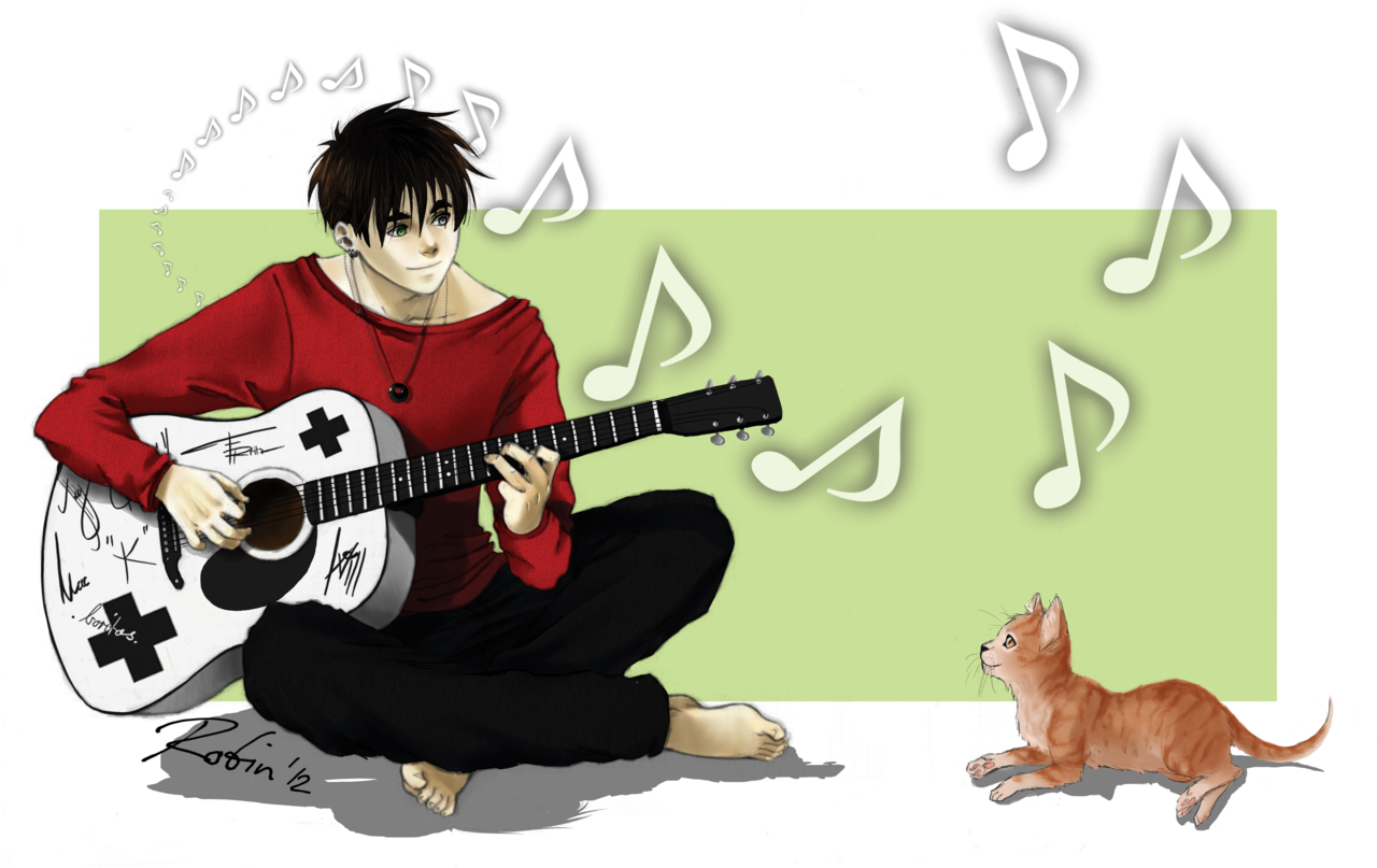 Happy Birthday Mom By Mc-robin - Happy Birthday For Guitarist (1280x905)