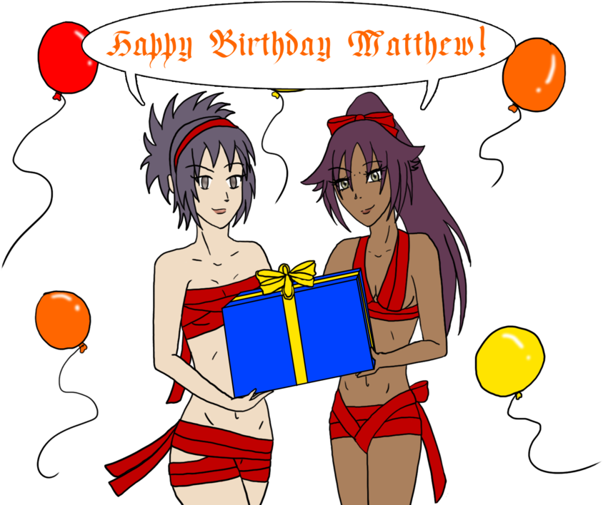 Happy Birthday Matthew By Ichigobunny - Clip Art (900x728)