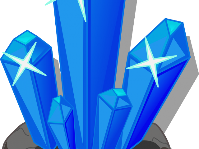 Crystal Clipart Geology - Powerpoint Template Crystal (640x480)