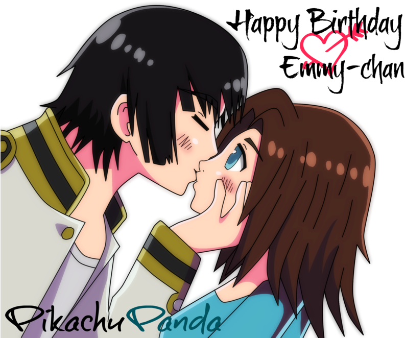 Birthday Kiss By Pikachupanda - Manga (800x684)