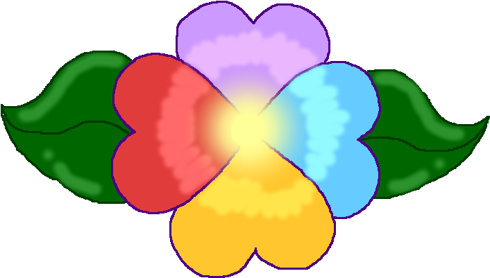 Rainbow Lily's Cutie Mark By Mintymagic74 - Rainbow Lily's Cutie Mark By Mintymagic74 (800x600)