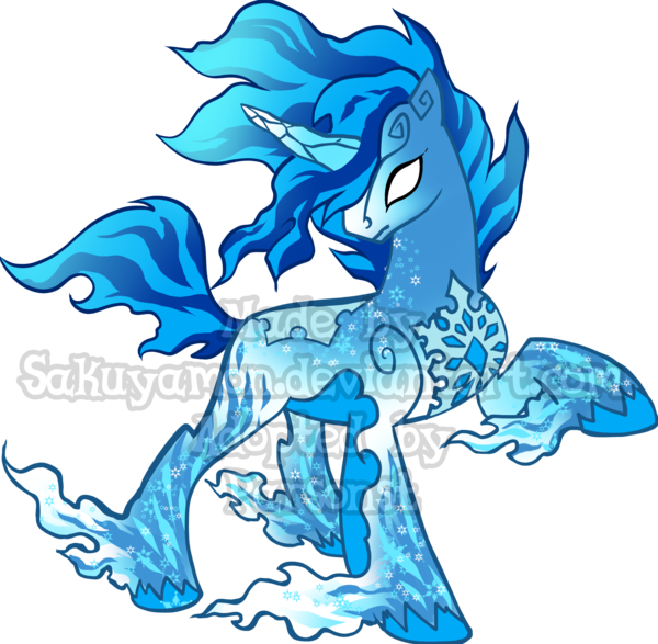 Mystery Evolving Pony Adoptables Heartless Stage4 By - Cartoon (600x587)