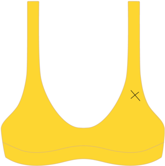 Lily Yellow Yogi Top - Yellow (480x360)