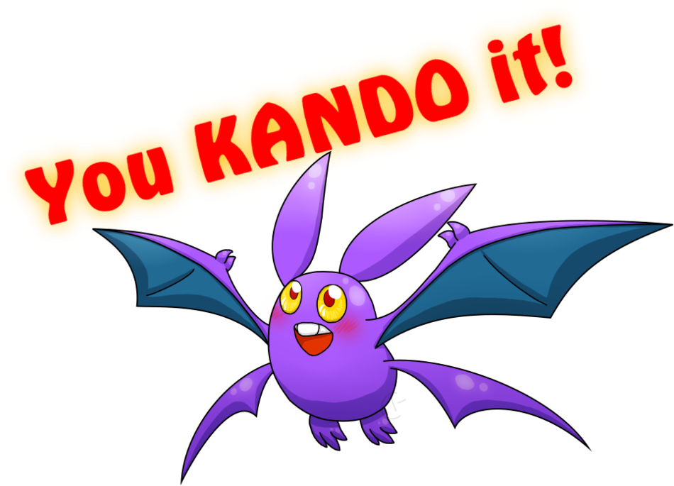 Kando Attitude By Tessu-chan - Cartoon (1037x771)