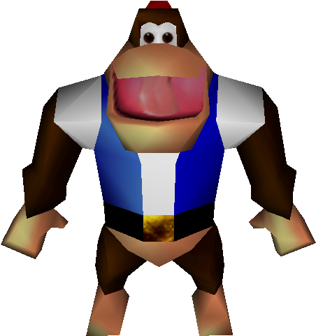 Download Zip Archive - Donkey Kong 64 Model (750x650)