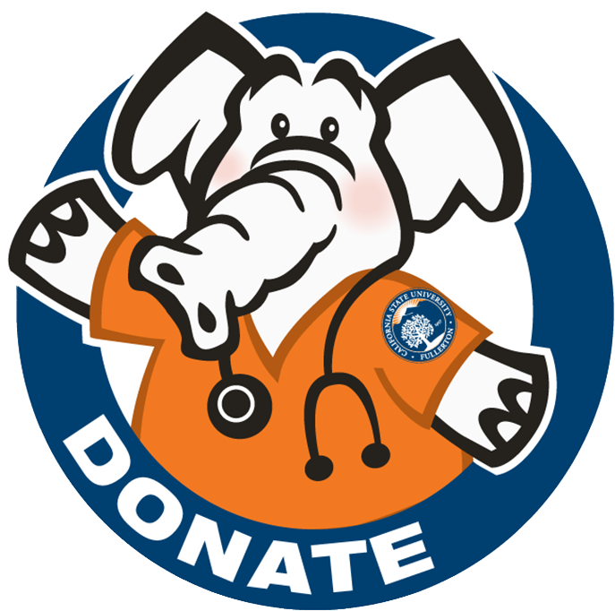 Nurse Tuffy Donate Logo - Csuf Graduation 2015 (758x750)