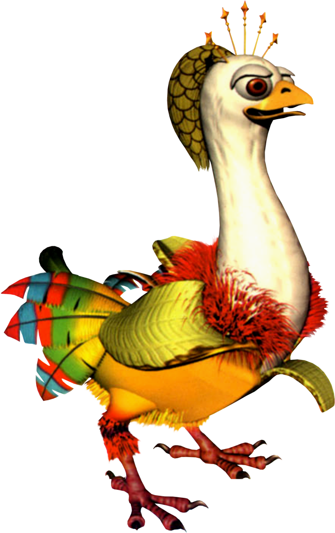 Queen Banana Bird - Donkey Kong Country 3 Banana Birds (681x1070)