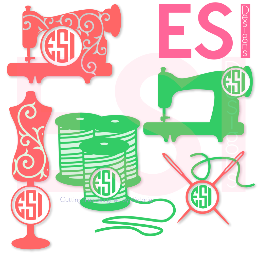 Nurse Pocket Svg - Sewing Monogram (1024x1014)