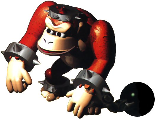 This Game Features A New Arrangement Of K - Super Mario Rpg Donkey Kong (550x430)