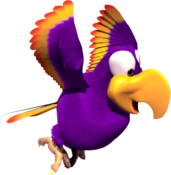 Squawk - Donkey Kong Country Returns (547x559)