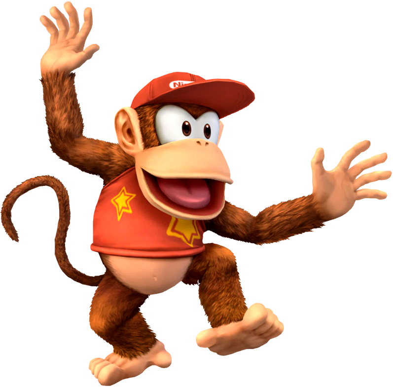 Diddy Kong - Super Smash Bros Diddy Kong (797x785)
