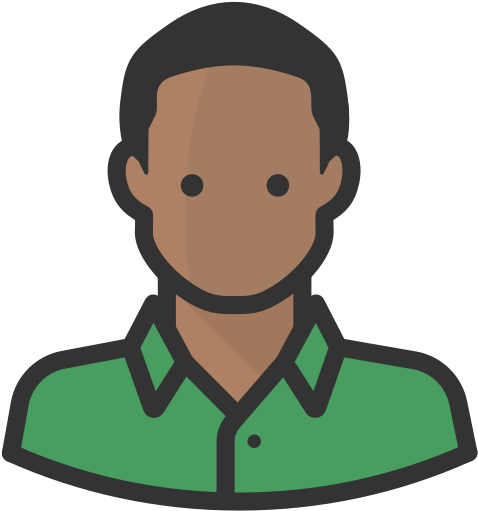 Favorite - Afro Hair Men Animated (512x512)