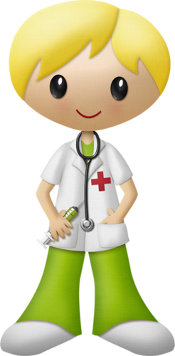 Blond Haired Nurse - Dibujos Enfermeras Para Imprimir (246x500)