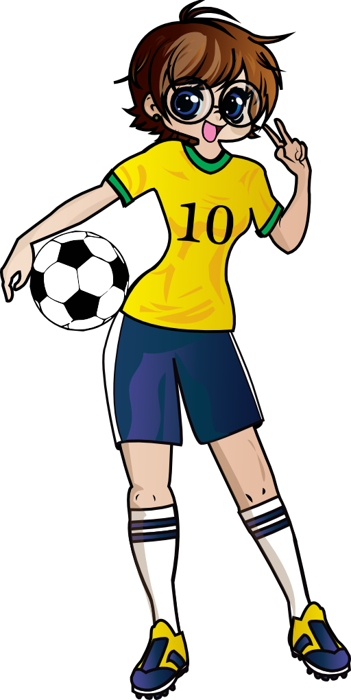 Clipart - صورة - Brazil Person Clipart (512x1020)
