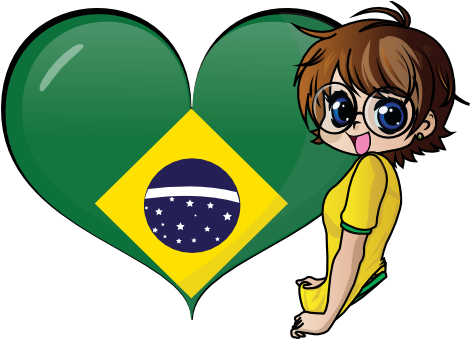 Clipart - صورة - Girl From Brazil Clipart (512x338)