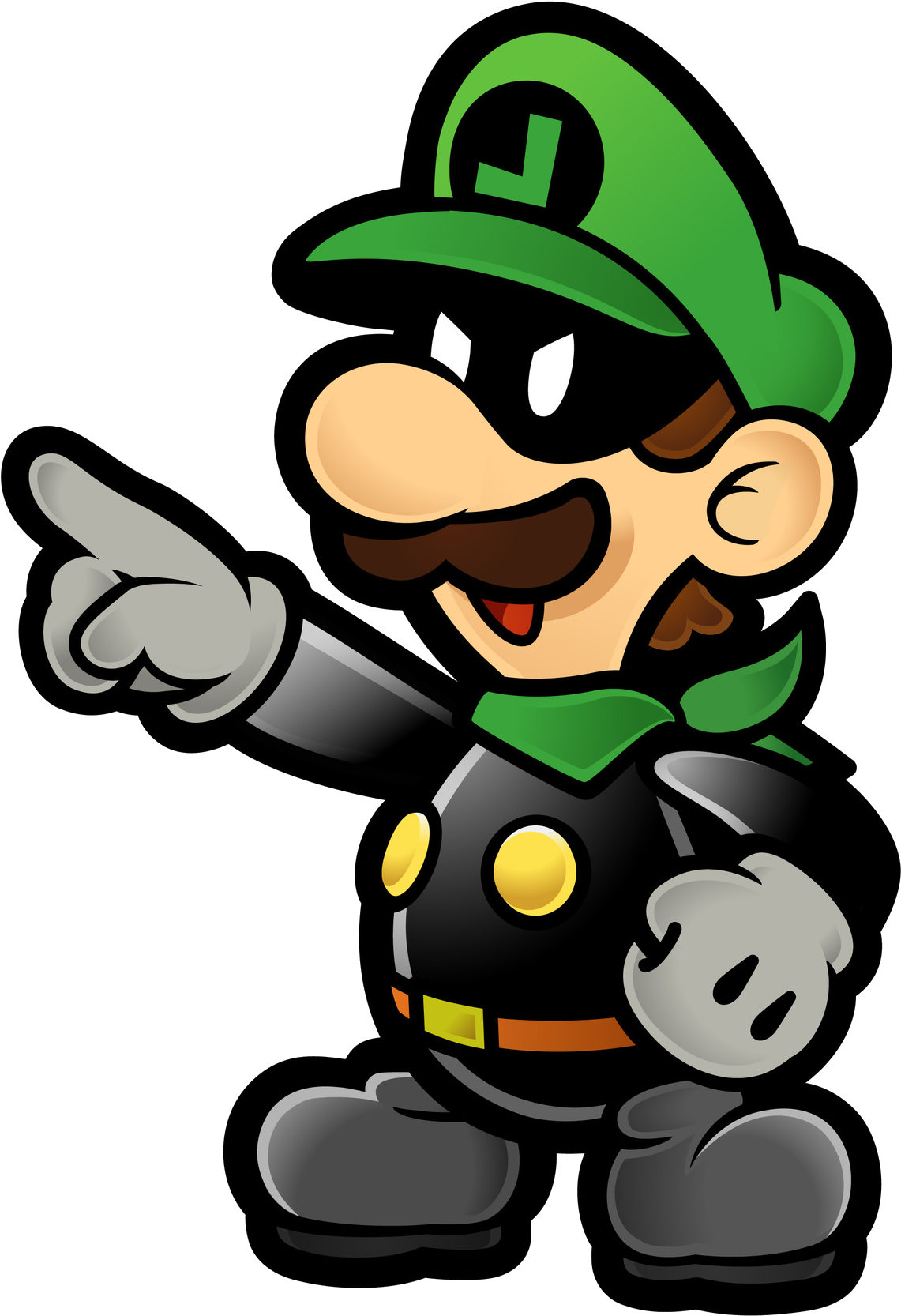 Official Alternate Costume Thread Come Discuss - Super Paper Mario Mr L (1164x1736)