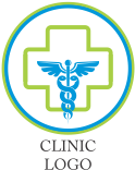 Elegant Hospital Logo Design Free Download Medical - Hospital (389x346)