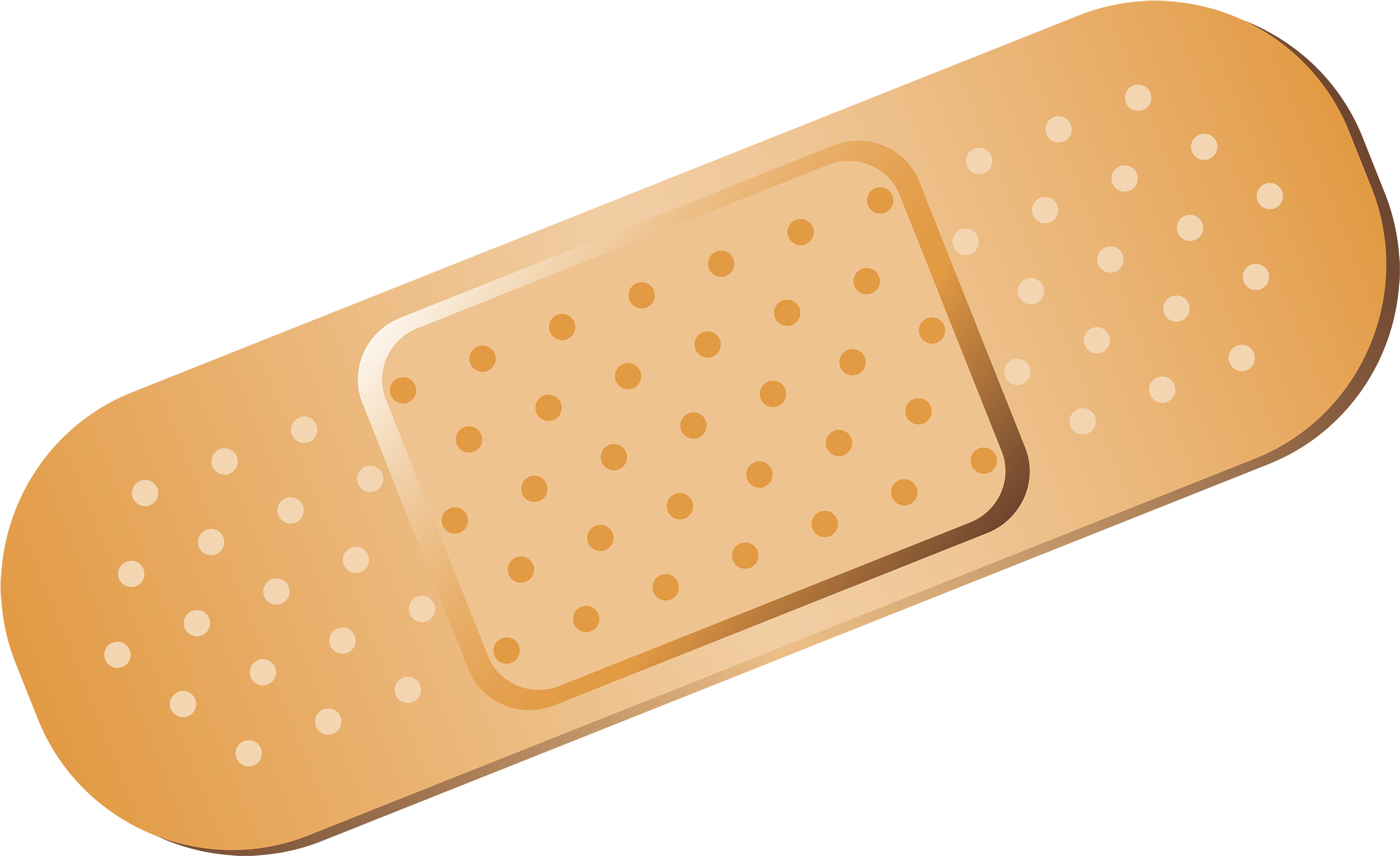 Bandaid Bandage Clipart - Band Aid Emoji Png (3000x1834)