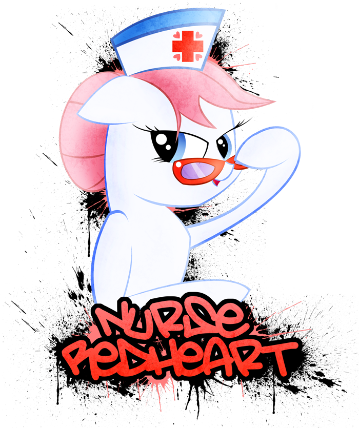 Nurse Redheart Spray By Sparkler99 On Clipart Library - Cartoon (700x835)