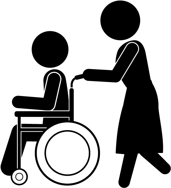 View All Images-1 - Nursing Home Clipart Black And White (640x640)
