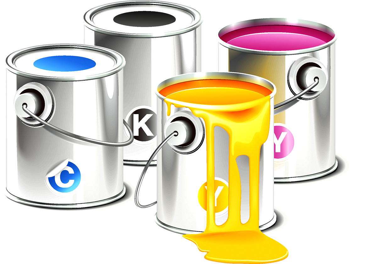 Cmyk Color Model Printing Clip Art - Printing Vectors (1200x840)