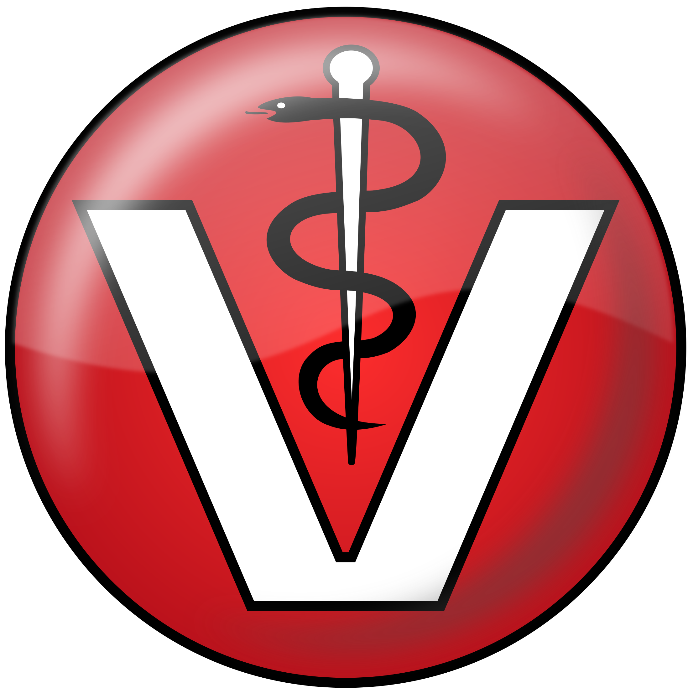 Logo Clipart Veterinary - Veterinary Physician (2400x2400)