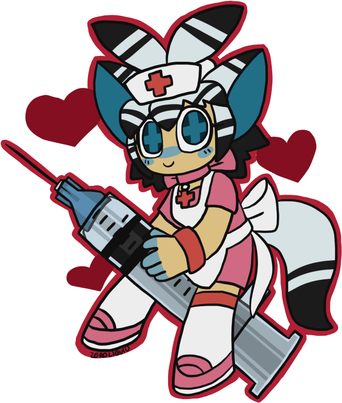 Lil Nurse By Auralight On Clipart Library - Lil / Nurse (706x836)