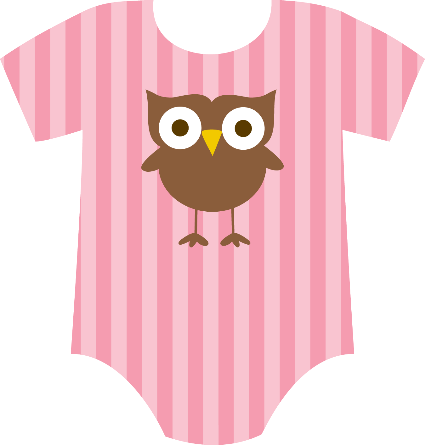 Owl - Owl - Minus - Clipart - Mamelucos Para Baby Shower - (1350x1415) Png  Clipart Download