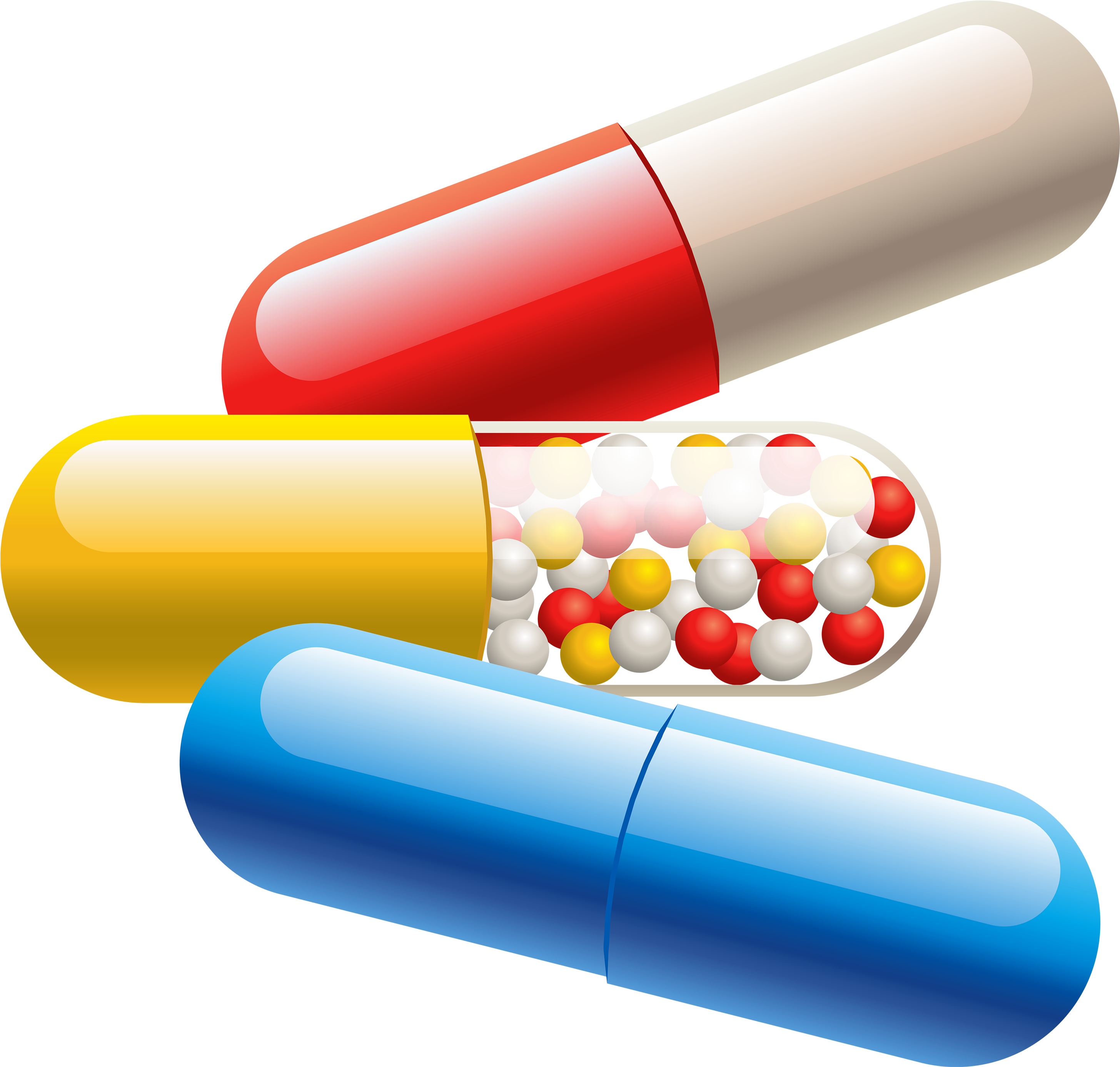 Pill Capsules Png Clipart - Medical Store Logo Png (3000x2860)