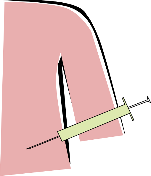 Injection For Ivf Clip Art - Clip Art (510x596)