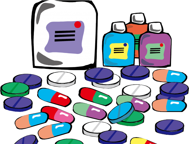 Medicine Clipart Drug Profile - Tablet Medicine Clip (640x480)