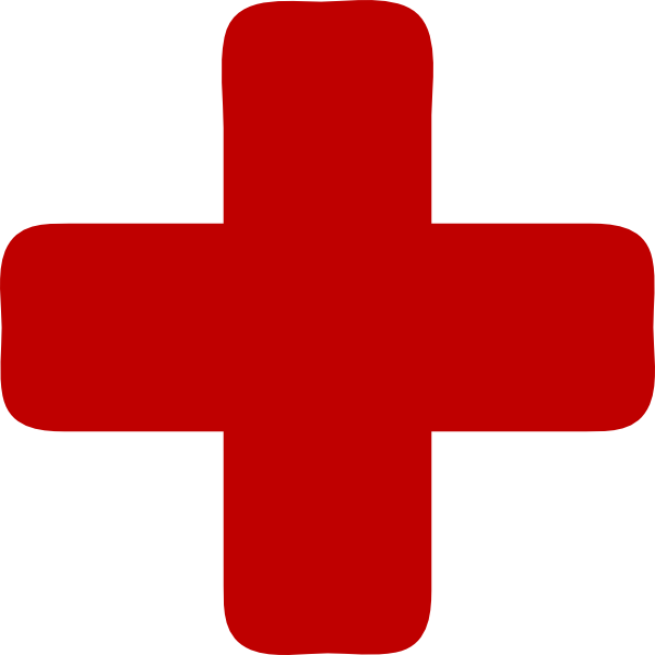 Clip Art Medical Cross (600x600)