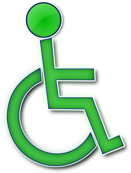 Handicap Symbol Clip Art At Clker - Handicap Clip Art (969x1280)