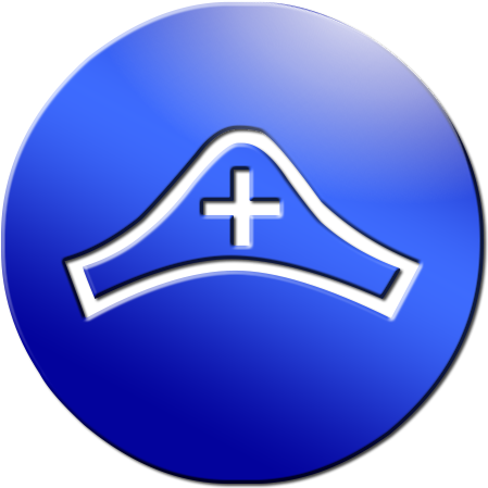 Nurse Station Icon Blue Button - Nurses Station (512x512)