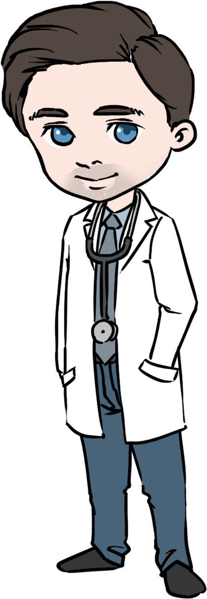 Physician Free Content Clip Art - Male Doctor Clipart Transparent (800x1301)