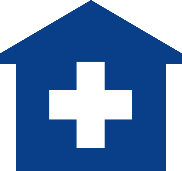 Blue Primary Care Medical Home Clip Art At Clker - Primary Care Clip Art (600x565)