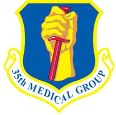 35th Medical Group - 35th Fighter Wing Patch (404x395)