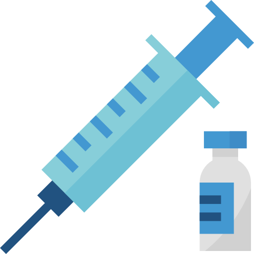 Syringe Free Icon - Hypodermic Needle (512x512)