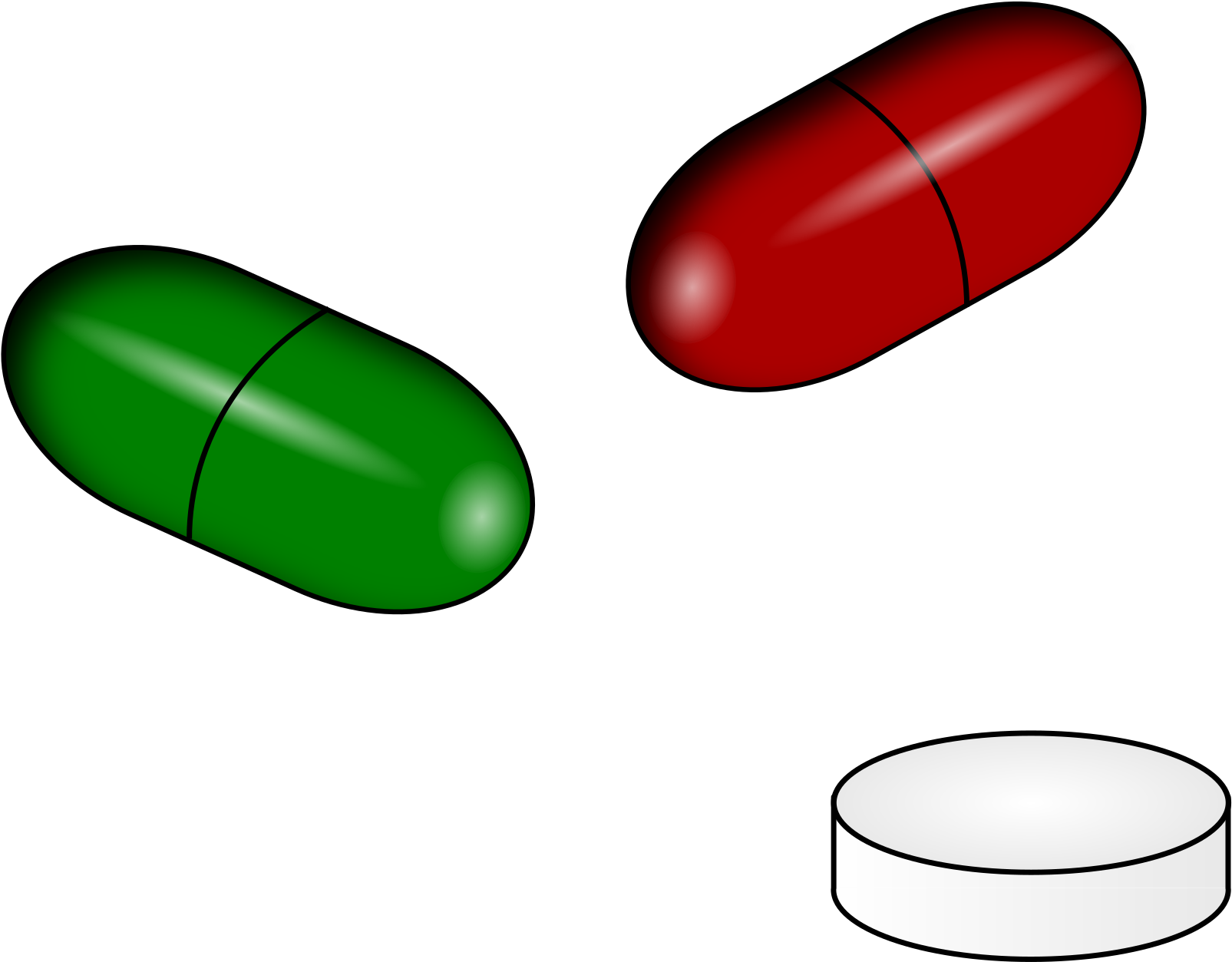 Medicine Pills Clip Art At Clker - Animated Pictures Of Medicine (1000x811)