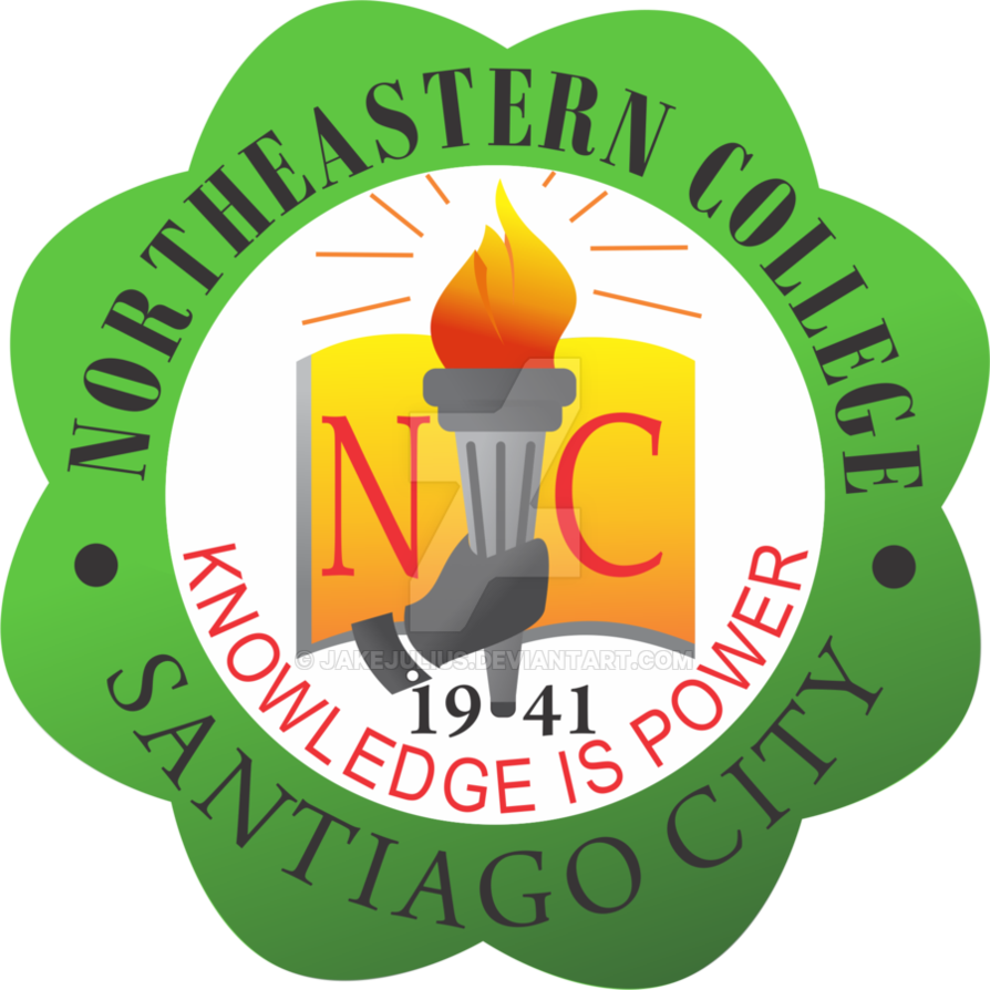 Northeastern College Logo By Jakejulius - Northeastern College Santiago City Isabela Logo (894x894)