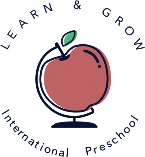 Learn And Grow International Preschool - Apple (500x500)