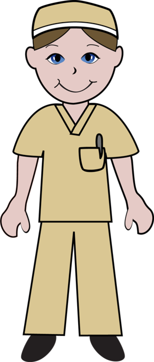 Médico, Hospital, Doentes E Etc - Nurse Clip Art (640x1504)