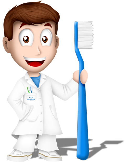 Clip Art - Mascote Dentista (800x650)